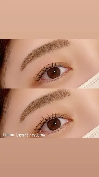 マツエク・マツパ Lumina Fuyumiのマツエク・マツパデザイン