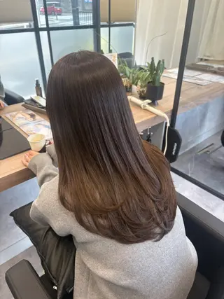 ロング カラー Nail &Beauty by UNO伊勢原所属・COCO .のヘアスタイル