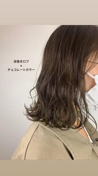 ミディアム カラー SALOWIN神戸三宮店所属・【美髪を叶える】中谷 彰宏（アキ)のヘアスタイル