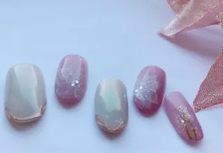 ネイル 手書きが得意🖌️ Y’s  nailのネイルデザイン