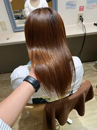 ミディアム パーマ 中山 響希のヘアスタイル