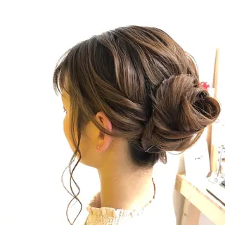 ヘアアレンジ HempBeauty 浅野アサミのヘアスタイル