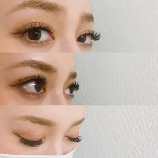 マツエク・マツパ Aim NAIL&EYELASH.BROW立花店所属・Aim立花店 Mihoのマツエク・マツパデザイン