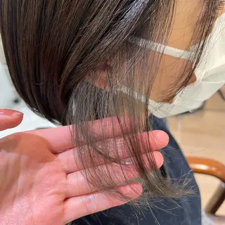 ショート 白髪染め /増田桃子のヘアスタイル