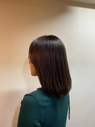 ミディアム 🫧縮毛矯正🫧ai hara🫧表参道のヘアスタイル