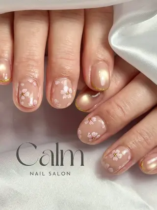 ネイル Calm nailsalon所属・Calmnail 武蔵小山のネイルデザイン
