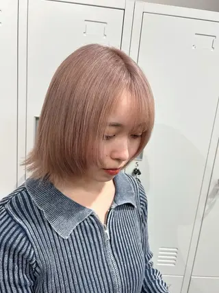 ショート カラー 透明感/ダブルカラー /🌸ERI🌸のヘアスタイル