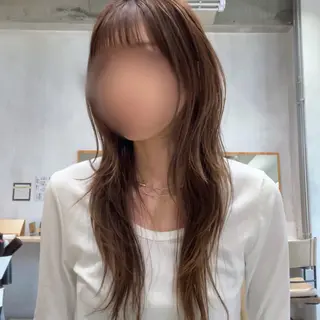 ロング Lico所属・レイヤーカット 🌿 濱野玲奈のヘアスタイル