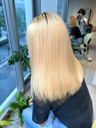 ロング 髪質改善スペシャリス ト長尾勇弥/梅田中津のヘアスタイル