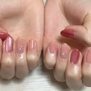 ネイル Nail salon Roovely 代官山店【ネイルサロンルブリー】所属・roovely Rumi／ニュアンスのネイルデザイン