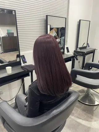 セミロング カラー 🤍透明感推しカラー 🤍yui‪💞✨のヘアスタイル