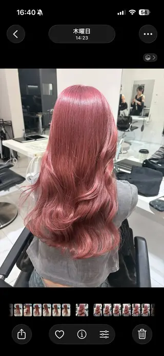 ロング カラー haruka /韓国レイヤーのヘアスタイル