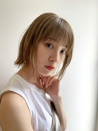 ショート 新宿/髪質改善 /透け感/Sotaのヘアスタイル