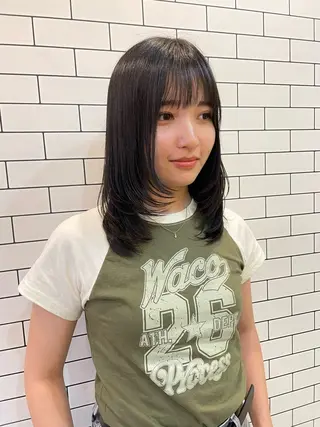 ミディアム ナツミ/韓国ヘア/ レイヤーカット🎀のその他イメージ