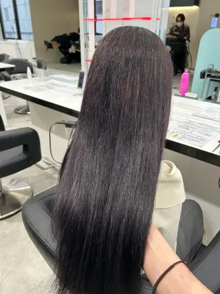 ロング 履歴修正屋さん／ ブロンド／ホワイトのヘアスタイル