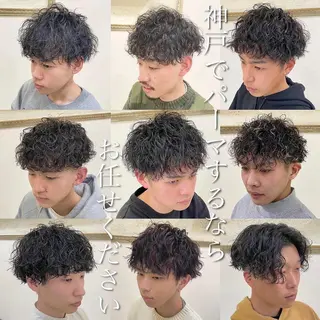パーマ メンズ 年間2000名担当◎ パーマ職人/仲原佑樹のヘアスタイル