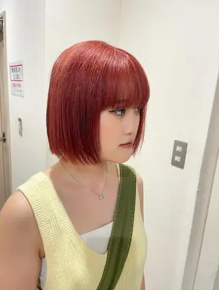 ミディアム L STUDIO所属・ハイトーン/ブリーチ 🧁soraのヘアスタイル