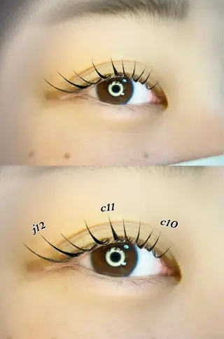 マツエク・マツパ 小川 優華のマツエク・マツパデザイン