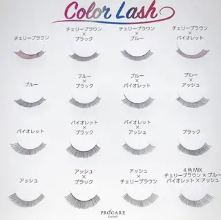 マツエク・マツパ プロケアアイラッシュ みなとみらい店所属・PROCARE みなとみらい店のマツエク・マツパデザイン