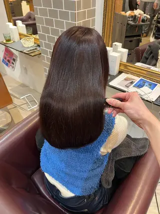 セミロング 平澤 涼風のヘアスタイル