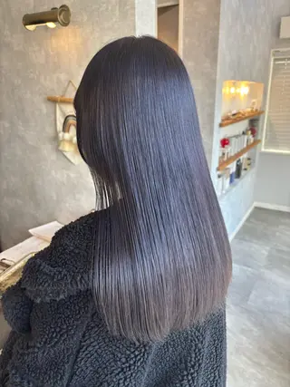 セミロング カラー Matsubara asuka  ☪︎のヘアスタイル