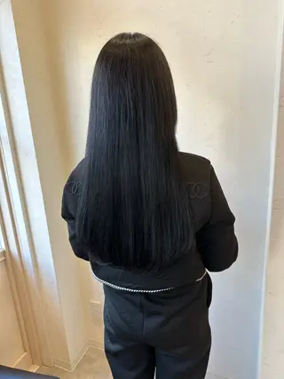 ロング 中谷 瑞稀のヘアスタイル