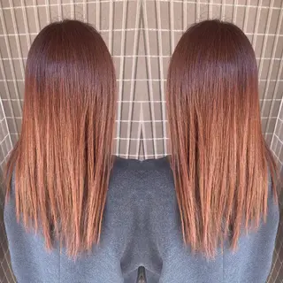 カラー 後藤 陽花子のヘアスタイル