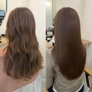 ロング 🐑うる艶縮毛矯正 AZUMI京都🐑のヘアスタイル