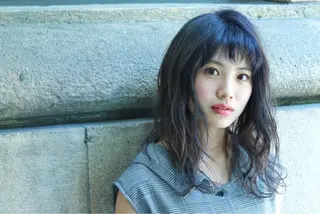 ミディアム カラー [店長]加地 峻のヘアスタイル