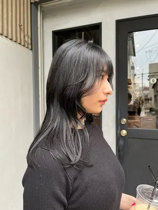 ロング みさき/レイヤー/ハ イトーン指名No.1のヘアスタイル