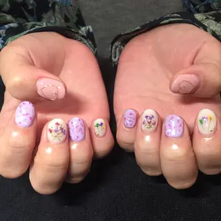 ネイル BANBINANAIL所属・イリネコ マリのネイルデザイン