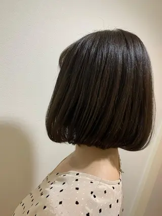 ショート 縮毛矯正×髪質改善 小笠原大樹のヘアスタイル