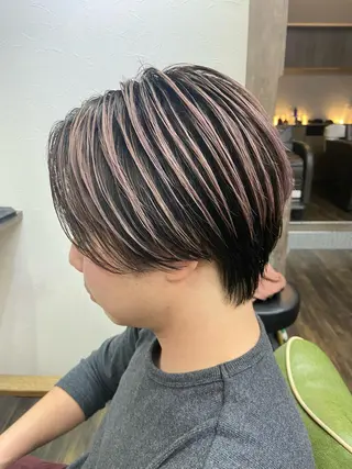 ショート メンズ レオ所属・仁和山 晃のヘアスタイル