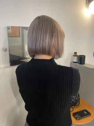ショート ブリーチモデル/ カットモデル/Riaのヘアスタイル