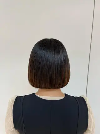 ショート 🐬脱白髪染めカラー 清水大世🐬のヘアスタイル