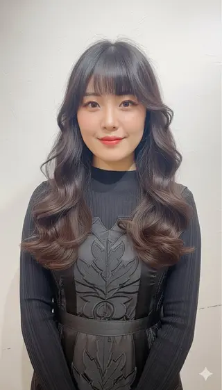 ロング i'LL Hair Design所属・藤枝のカリスマ ✂︎みしまたかしのヘアスタイル