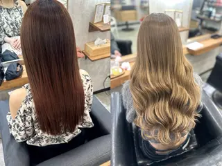 MOURI CHISATOのヘアスタイル