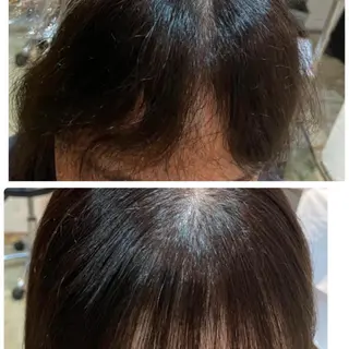 パーマ/透明感カラー 小松のヘアスタイル