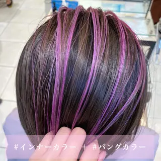 ミディアム カラー 韓国ヘア🇰🇷 トヨキトキコのヘアスタイル