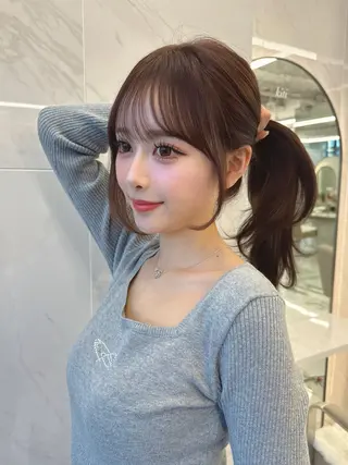 ロング kiti Sakaeのヘアスタイル