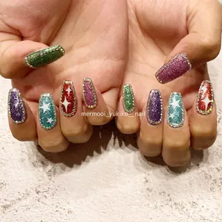 ネイル mermooi所属・melumooi nailのネイルデザイン