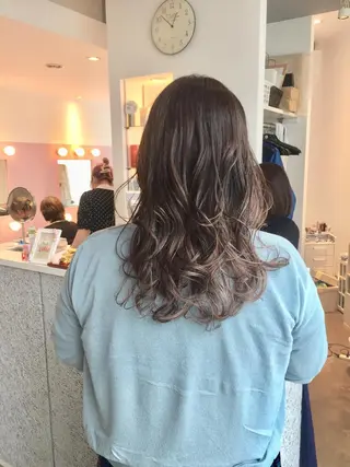 セミロング 所渉/韓国レイヤー /ウルフカットのヘアスタイル