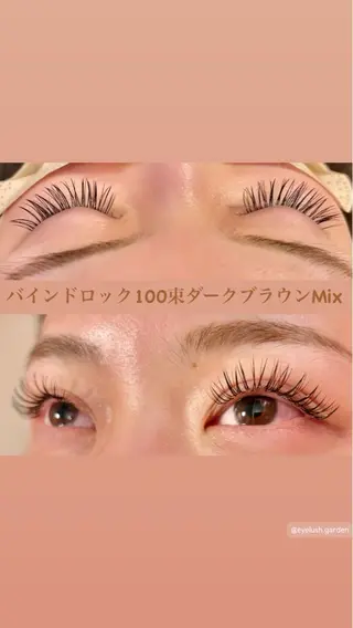 マツエク・マツパ eyelash GARDENのマツエク・マツパデザイン