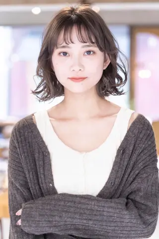 ミディアム ヘアアレンジ カラー 💈Chlom💈_ 公式_NewOpenのヘアスタイル