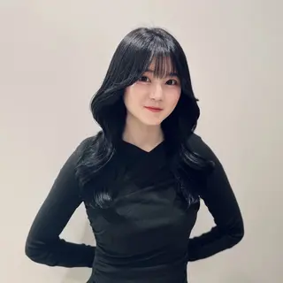 ロング カラー 🩷渋谷/韓国レイヤ ー/艶髪/Sayaのヘアスタイル