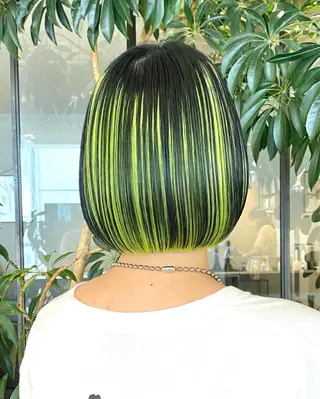 ショート カラー Hair & make Lamp所属・梅田のブリーチ特化 美容師KAI🥰のヘアスタイル