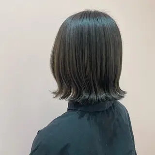 ミディアム カラー レイヤーカット/ ハイトーンchimiのヘアスタイル