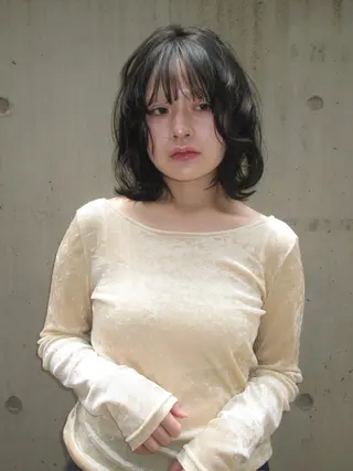 カラー sana /レイヤー/ボブのヘアスタイル