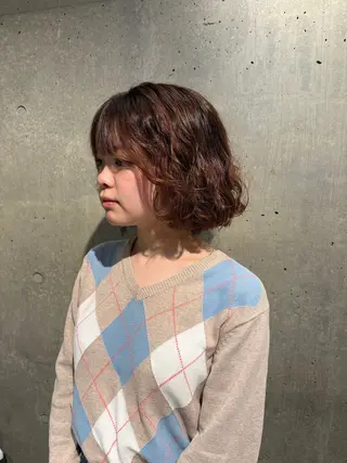 パーマ ENORE所属・💎ショート 💎みそらのヘアスタイル