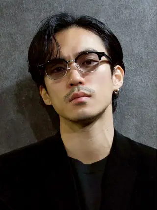 ショート メンズ メンズパーマ/難波/ 心斎橋　室園亮佑のヘアスタイル